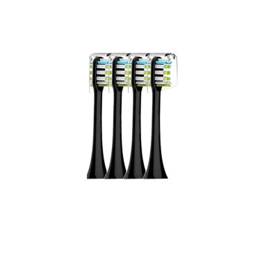 4/8/12/16Pcs Replacement Brush Heads Compatible for Xiaomi SOOCAS X3 X1 X5 SOOCARE Electric Toothbrush Dupont Bristle Sealed Packed(Black4 pink4 white8)