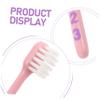 Homoyoyo 2 Sets Manual Toothbrush with Soft Bristles for Tooth Transition Phase Oral Care Brush with Number Handle Gentle Gum Protection for Preschool to Preteen view 3