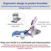 Adjustable Wrist Finger Orthosis with Knob for Rehabilitation, 5-Finger Separation and 90 Angle Adjustment, Breathable Design for Stroke and Hemiplegia Recovery view 3