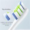 4 pcs/Set Replacement Brush Heads Compatible with Oclean X/X PRO/ Z1/ F1/ One/Air 2/ SE Electric Toothbrush Bristle Nozzles(Pink)(Pink) view 3