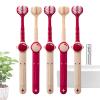 3 Sided Toothbrush | Space Soft Toothbrush - Gum Care Tool, Deep Cleaning Brushing Tool for Aged 3-12 Bathroom Home Travel view 1