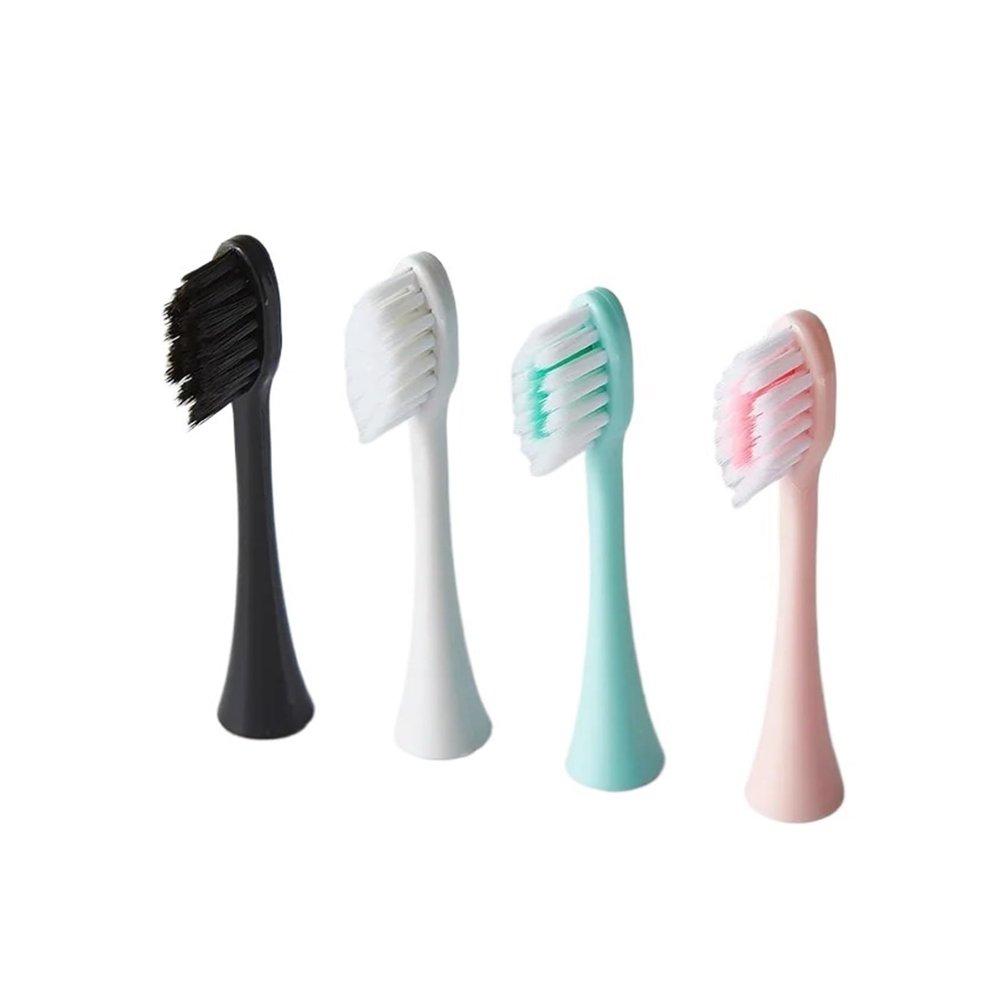4Pcs Electric Toothbrushes Head Sonic Tooth Brush Washable Whitening Toothbrush Heads Compatible for JAVEMAY J210(Holder)
