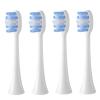8pcs Replacement Toothbrush Heads Compatible for Lenovo B002DC/B009DC/B001/B004/B005/B006 Brush Dupont Bristles Nozzles Vacuum Packin(Ivory) view 1