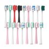 10PCS Vacuum Replacement Brush Heads Compatible for Usmile Y1S/Y4/U1/U2/U3/P1/P4 Soft for Dupont Sonic Electric Toothbrush Clean Nozzles(10RoundCareWhite) view 3