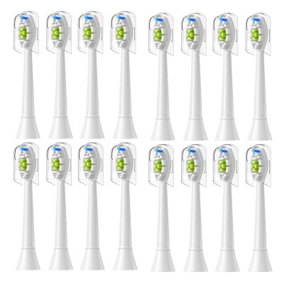 4/8/12/16pcs Replacement Toothbrush Heads, Compatible with Philips, Electric Brush Head 4100 6500 6100 7500 5300 1100(12pcs Black)