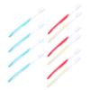 DEARMAMY 10pcs Extra Soft Adult Toothbrushes Portable Travel Brush Head Covers for Camping Hotel Household Use view 1