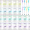 100 Pcs Kids Toothbrush Bulk, Soft Bristle Childrens Toothbrushes with Dust Covers, Individually Wrapped Manual Toothbrush for Hotel Travel Camping (4 Colors) view 1