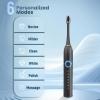 21 Pack Adult Electric Toothbrush Rechargeable Sonic Electric Toothbrush with 4 Brush Heads 6 Modes Timer Function IPX7 Waterproof 3 Colors view 2