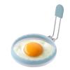 Egg Rings - 11.7 cm Fried Egg Moulds, Nylon Fried Eggs - Round Silicone, Stainless Steel Non-Stick Cooking Ring for Even Egg Shapes, Easy to Clean, Durable, Ideal for Breakfast and Kitchen view 1