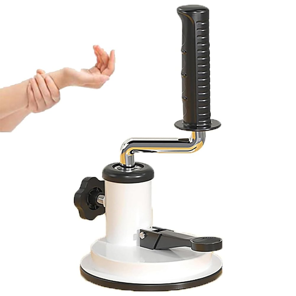 Arm Rehabilitation Trainer with Suction Cup, Adjustable Resistance for Wrist Injury and Stiffness Relief, Full Angle Training Device