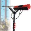 11M Water Fed Pole Kit for Solar Panel & Window Cleaning, 20M Hose, Rotating Brush Head, Lightweight Washing Tool for Caravans & Solar Panels - Complete Cleaning System view 1