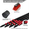 11M Water Fed Pole Kit for Solar Panel & Window Cleaning, 20M Hose, Rotating Brush Head, Lightweight Washing Tool for Caravans & Solar Panels - Complete Cleaning System view 4