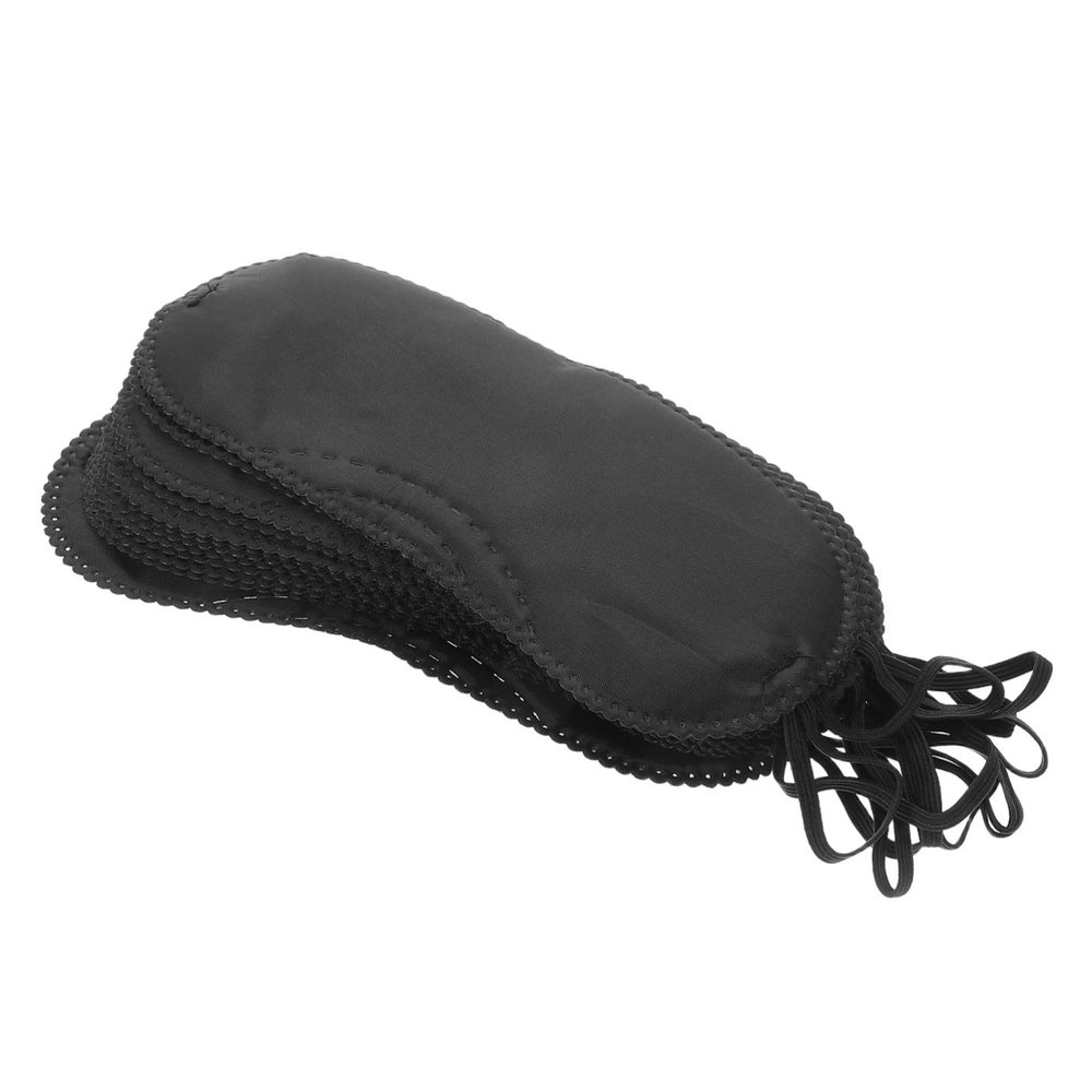BAZEITFLOW 12pcs Adjustable Soft Blindfolds with Elastic Straps for Parties and Games Comfortable Blackout Eye Masks for Family Gatherings Small Eye Covers for Immersive Play