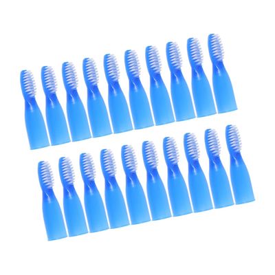 ARTSEWPLY 20pcs Toothbrush Soft Bristle Short Handle Prison Use Toothbrushes for Travel and Compact Storage