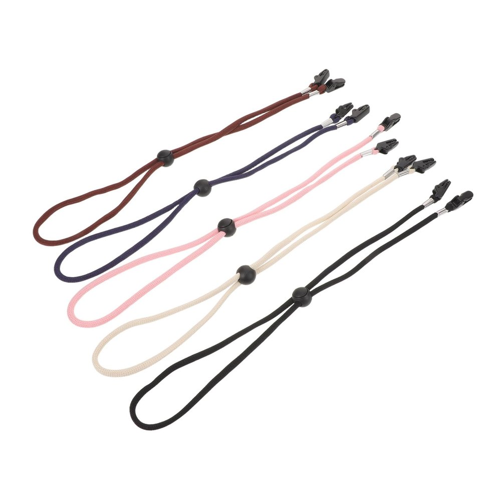 Abaodam 10pcs Adjustable Windproof Hat Rope Straps for Golf Baseball Cap Clip Hat Strap Accessories Removable Chin Cord for Travel Fishing Running