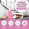 Peri Bottle for Postpartum Care 350ml Portable Bidet Bottle with 1 Nozzle Stored Inside | Travel Perineal Wash for New Mum Recovery, Feminine Hygiene, and Daily Intimate Care Pink view 4