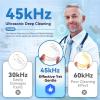 Hosoote Dental Ultrasonic Retainer Cleaner Machine - Dental Cleaning Pod for Denture, Mouth Guard, Aligner, Night Guard view 3
