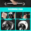 12 Inch Grab Rails for Bathroom, 304 Stainless Steel Non-Slip Grab Rail, Shower Grab Rail with Screwdriver Tools for Disabled Elderly Children Indoor Outdoor view 4