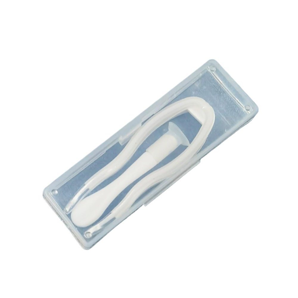 5Pcs Portable Contact Lens Tool Set - Easy Lens Inserter, Remover & Soft Tip Tweezers for Hassle-Free Handling(White)