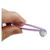 5Pcs Portable Contact Lens Tool Set - Easy Lens Inserter, Remover & Soft Tip Tweezers for Hassle-Free Handling(White) view 3