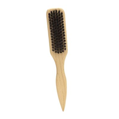 ARTSEWPLY Wooden Beard Brush Small Comb for Men Boar Bristle Beard Shaping Tool for Men's Grooming and Styling