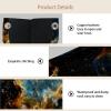 2 pack Stars Nebula Tissue Box Cover, 7.5x5x6in view 3