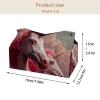 2 pack Autumn Forest Fox (4) Tissue Box Cover, Decorative Tissue Box Dispenser for Bathroom, Parlors, Office, Bedroom Dresser, Vanity Countertop, Nightstand, Car, and Desk view 4