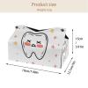 2 pack Cute Teeth Tissue Box Cover, 7.5x5x6in view 4