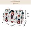 2 pack Cute Nutcracker Tissue Box Cover, Decorative Tissue Box Dispenser for Bathroom, Parlors, Office, Bedroom Dresser, Vanity Countertop, Nightstand, Car, and Desk view 4