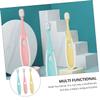 Beaupretty 3pcs Boys and Girls Training Toothbrush for Boy Girl's Dental Care Soft Bristles Teeth Nursing Brush for Daily Use Random Color view 2