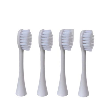 4 Pieces Replacement Brush HeadsCompatible for Children Sonic Electric Toothbrush Cartoon for Kids Rechargeable 5 Modes Teeth Tooth Brush(Blue)