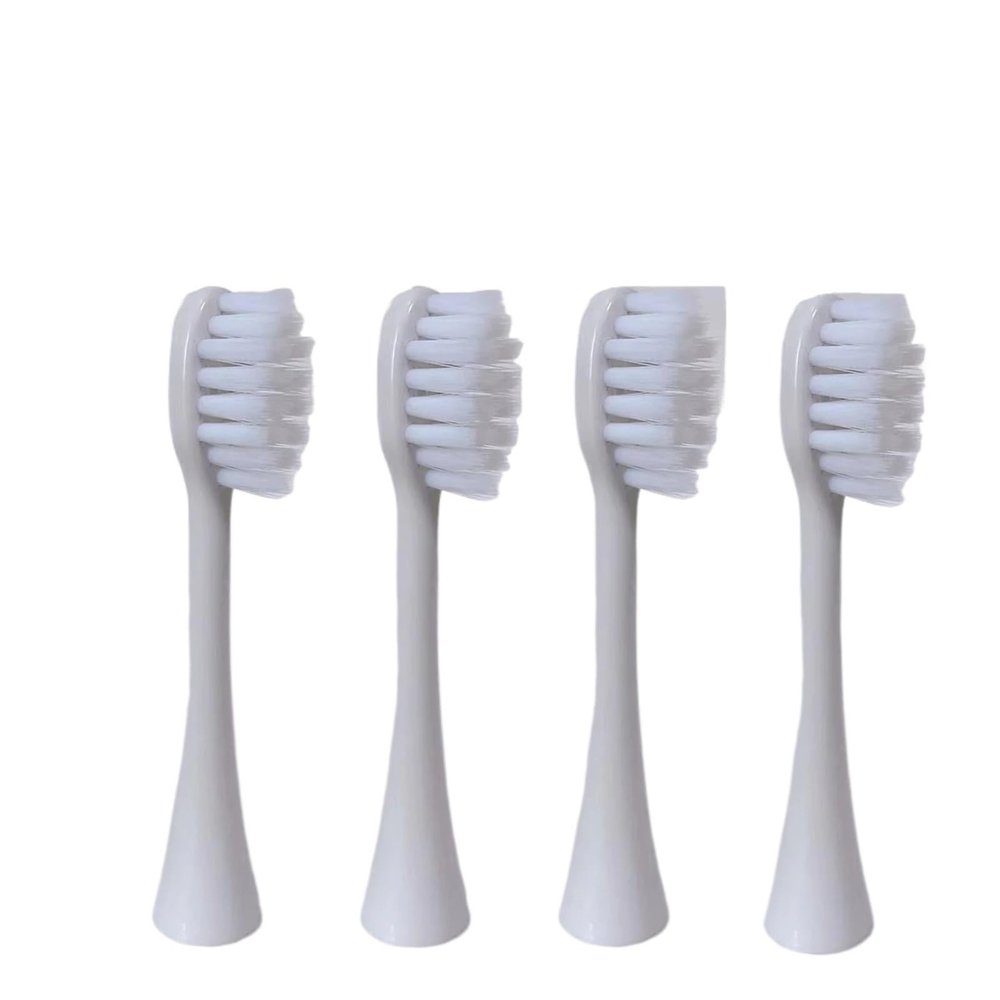 4 Pieces Replacement Brush HeadsCompatible for Children Sonic Electric Toothbrush Cartoon for Kids Rechargeable 5 Modes Teeth Tooth Brush(Blue)