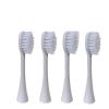 4 Pieces Replacement Brush HeadsCompatible for Children Sonic Electric Toothbrush Cartoon for Kids Rechargeable 5 Modes Teeth Tooth Brush(Blue) view 1