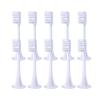 4/10Pcs/SetCompatible for Xiaomi Mijia T300/T500 Replacement Brush Heads Electric Toothbrush Protect Soft Dupont Nozzles Bristle(10White) view 2