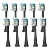10pcs Replacement Brush Heads Compatible for Xiaomi SOOCAS X3 X5 V1 X3U Soft Bristle Electric Toothbrush Dupont Sealed Packed(10PCS (2 Colors)) view 3