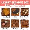 Handmade Chocolate Brownie - Birthday Brownie Gift (Happy Hallowen, Box of 12 Chocolate Mixed Brownie) view 2