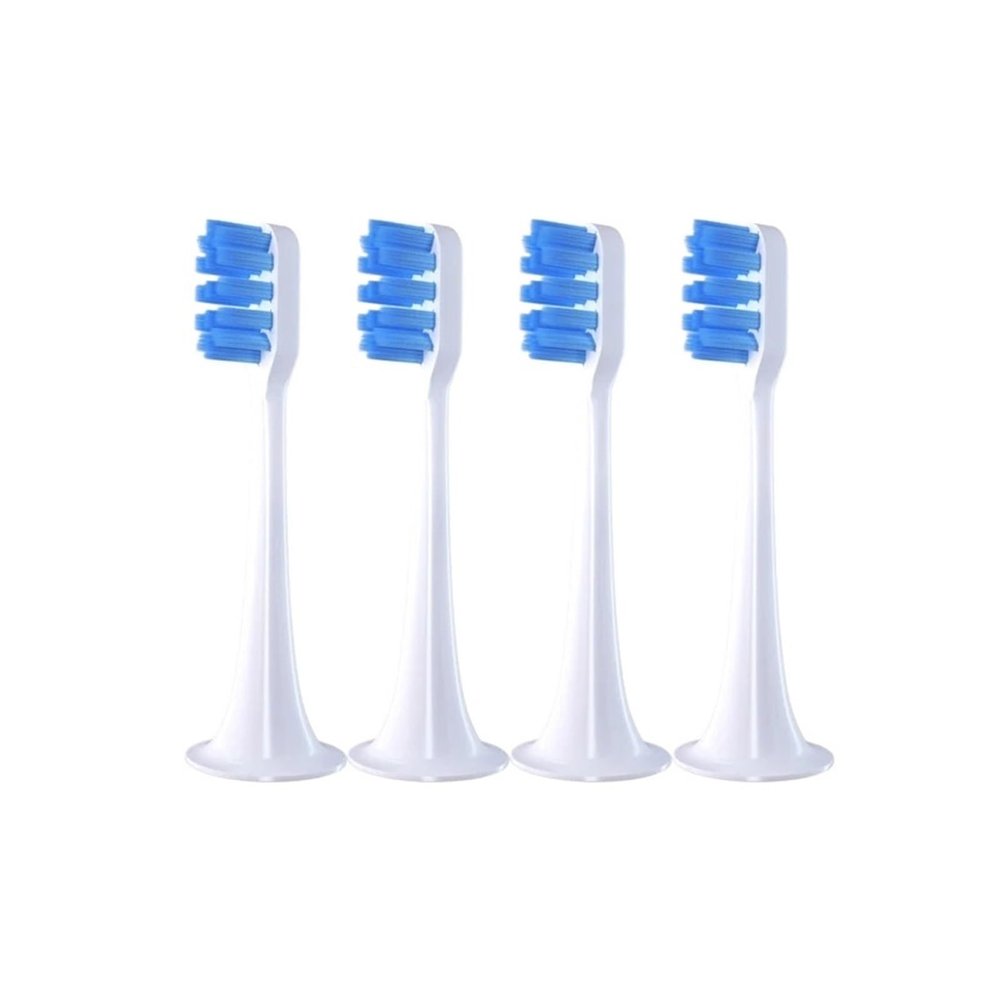 4/10Pcs/SetCompatible for Xiaomi Mijia T300/T500 Replacement Brush Heads Electric Toothbrush Protect Soft Dupont Nozzles Bristle(10Pink)