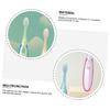 LOLIPPYY 4pcs Toothbrush with Soft Bristles for Ages Teeth Cleaning Brush with Ergonomic Handle for Oral Care and Grasp Training view 3