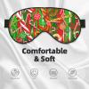 Merry Christmas. Printing Versatile Rest Helper, Soft Sleep Eye Mask Double-Sided for Yoga,Camping,Soft Sleep Eye Mask view 3