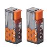 Jooehyer 2Pcs Automatic Portable Floss Pick Boxes, Storage 10 Floss Picks, Refillable Dental Floss Picks Organizer view 1