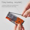Jooehyer 2Pcs Automatic Portable Floss Pick Boxes, Storage 10 Floss Picks, Refillable Dental Floss Picks Organizer view 3