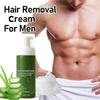 Botane Man Hair Removal Cream with Natural Aloe Vera Botane Hair Removal Cream for Men, Natural Formula, Pain-Free, Suitable for Face, Body and Intimate Areas (1) view 2