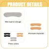 12 Pcs Heel Grips for Ladies Shoes Too Big, Slingback Heel Grips, Self Adhesive Gasket Three Colors, Suitable for Loose Shoes to Prevent Friction Shoe Inserts for Shoes Too Big and Slipping view 3