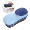 CIYODO 2Pcs Double-sided Clothes Washing Brush Soft Bristle Scrub Brush for Shoes and Laundry Cleaning with Ergonomic Grip for Stubborn Dirt Removal view 2