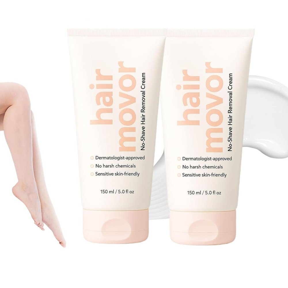 Facial Hair Remover Cream,Plant Extract Hair Removal Cream for Women Face,150ml Non-Tightening Moisturizing Beauty Depilatory Products