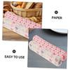 COLLBATH 200pcs Wax Paper Sheets Baking Paper Food Wrap Greaseproof Nonstick for Pastry Liners Sandwich Wrapping and Valentine Day view 3