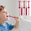 Toothbrush, Pack of 5, Soft, Divine Baths, Efficient 3-Sided Children's Toothbrush for 1-12 Years, Children's Toothbrushes and Gum Care, Easy to Grip and Others view 3