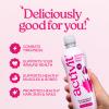 Activit Sparkling Flavoured Vitamin Water Blackcurrant & Apple with B Vitamins B5, B6, B9, B12, Vitamin C, Vitamin D, Zinc & Magnesium Zero Sugar 12x 500ml Bottles view 2