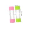 Anneome 5pcs Double-Ended Rgp Lens Case Portable Travel Plastic Container Barrel Holder for Contact Lenses Case Box Storage view 2