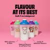 HOLY Milkshake Hazelnut 50 servings with vitamins B, C & D and 100% natural flavours sugar-free, caffeine-free & vegan low-calorie milkshake powder with hazelnut flavour view 3